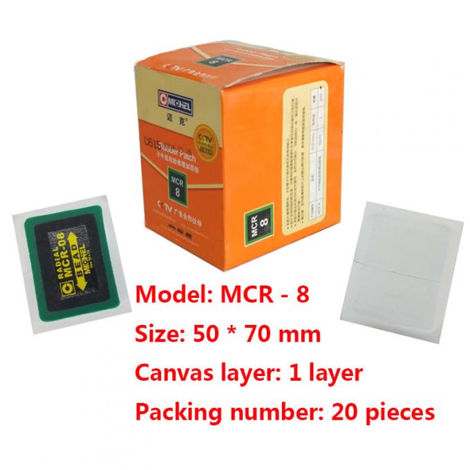 Michel 50 × 70mm Reinforced Cold Tire Patch Rubber ISO9001 0