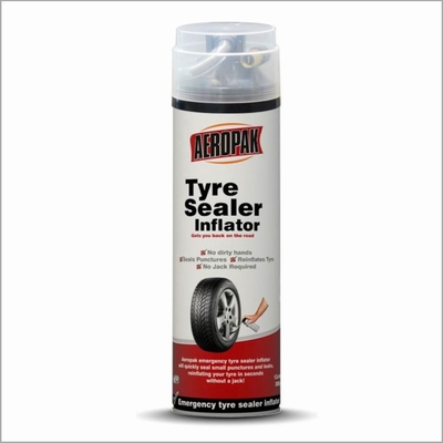 Aeropak Non Flammable Tire Sealant And Inflator Emergency Tyre Repair With Auto Shut Off