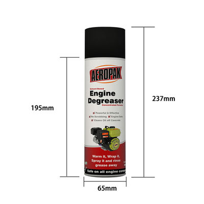Solvent Base Heavy Duty Engine Degreaser 500ml Aerosol Spray for Car and Motorcycle Engine Cleaner