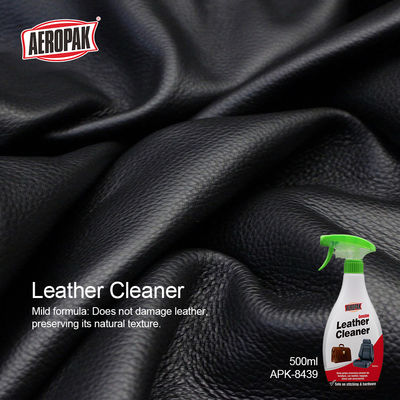 Aeropak 500ml Deep Decontamination Multi-Purpose Genuine Leather Cleaner Spray with 3 Years Shelf Life