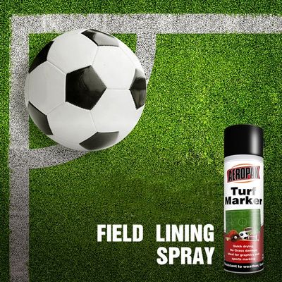 400ml Ecofriendly Turf Marking Paint with Customized Colors and Safe for Grass Spray Application