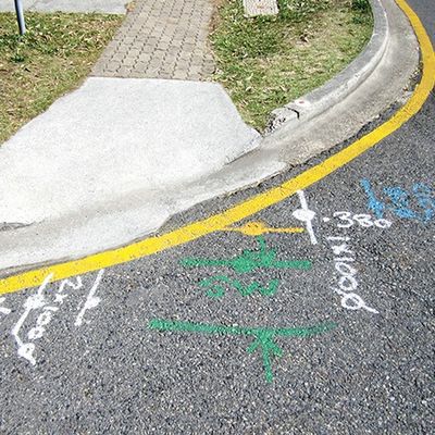 500ml Upside-down Inverted Ecofriendly High Visibility Survey Marking Paint Spray