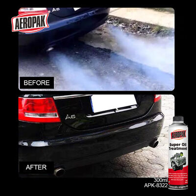 Aeropak 300ml Aerosol Eco-friendly Tin-Plate Car Care Super Oil Treatment Engine Motor Cleaner Fuel Additives