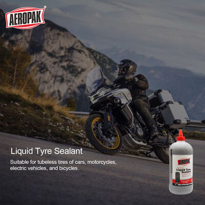 Aeropak Universal Liquid Tyre Sealant 500ml -15C/5F Anti-Freeze for Cars Motorcycles Bikes Car Care