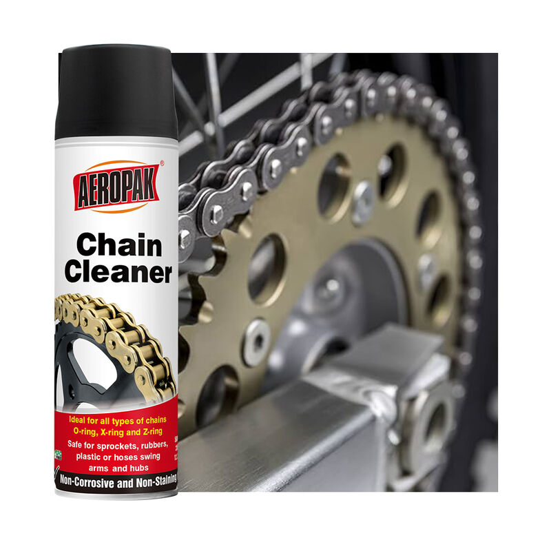 AEROPAK 500ML Aerosol Multipurpose  Stain Remover Anti-rust Car Motorcycle Bikes Parts Chain Cleaning Agent Spray
