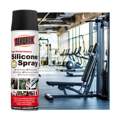 Aeropak 500ml Aerosol Base Oil Silicone Release Lubricating Spray Efektif Menghilangkan Kebisingan Perlindungan Anti-wear untuk