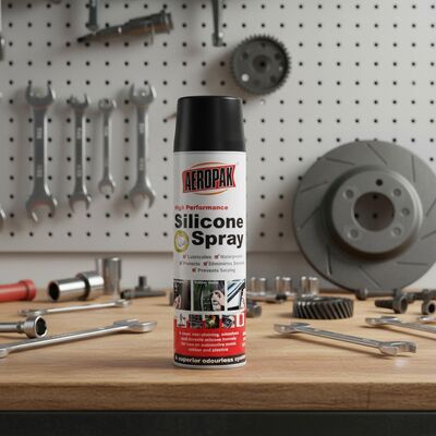 AEROPAK Silikon Spray 500ml untuk untuk Mobil Rumah Tangga