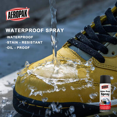 Aeropak Aerosol Spray 120g Tinplate Waterproof Water Repellent Liquid Coating for Clothing Shoes Leather Fabric 3 tahun Masa kadaluarsanya